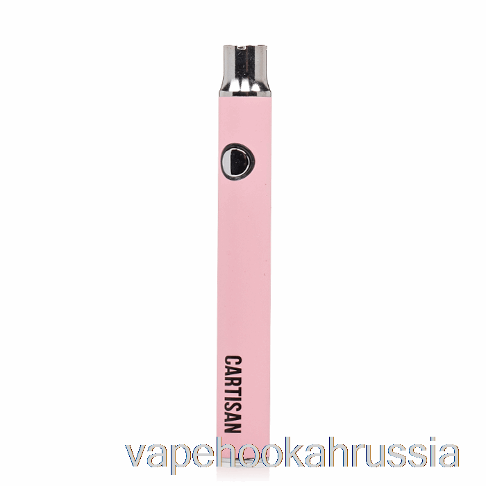 Vape Russia Cartisan Button VV 350 510 аккумулятор розовый